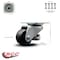 Service Caster Nylon Swvl Top Plate Light Duty Floor Leveling Caster w/2" Diameter Black Wheel SCC-TPLV20S50-NYR-220-ZC - alternate 2